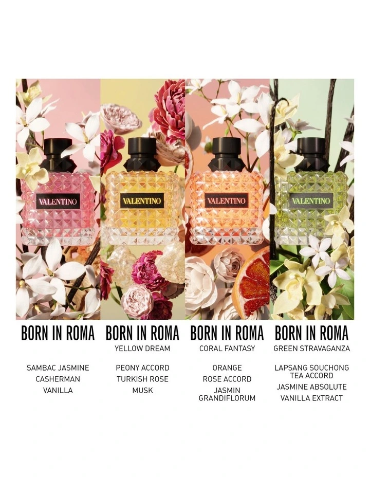 VALENTINO DONNA BORN IN ROMA GREEN STRAVAGANZA EDP 100ML VALENTINO DONNA BORN IN ROMA GREEN STRAVAGANZA EDP 100ML